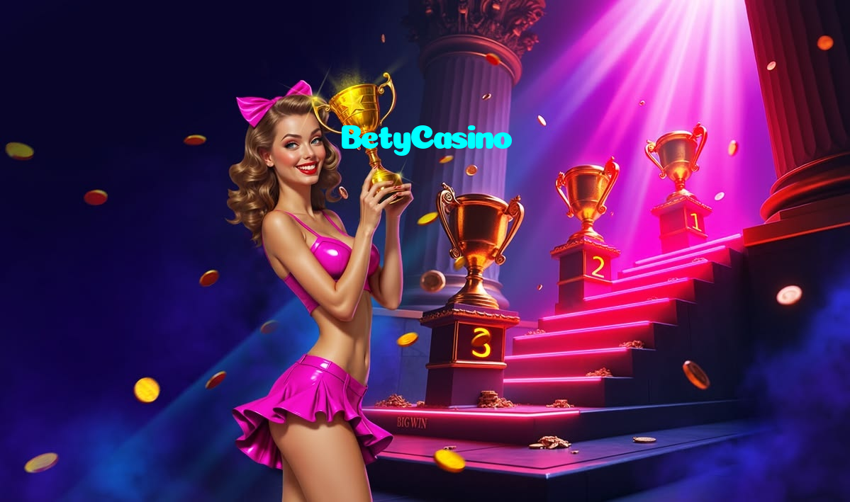 BetyCasino casino presented on mobile device in Pakistan with slots and live games